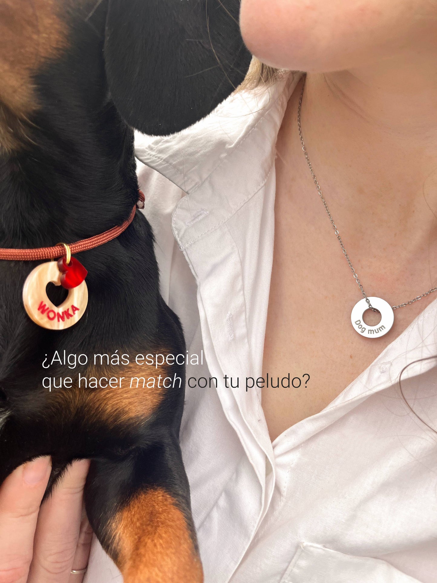 Collar minimal mom personalizado