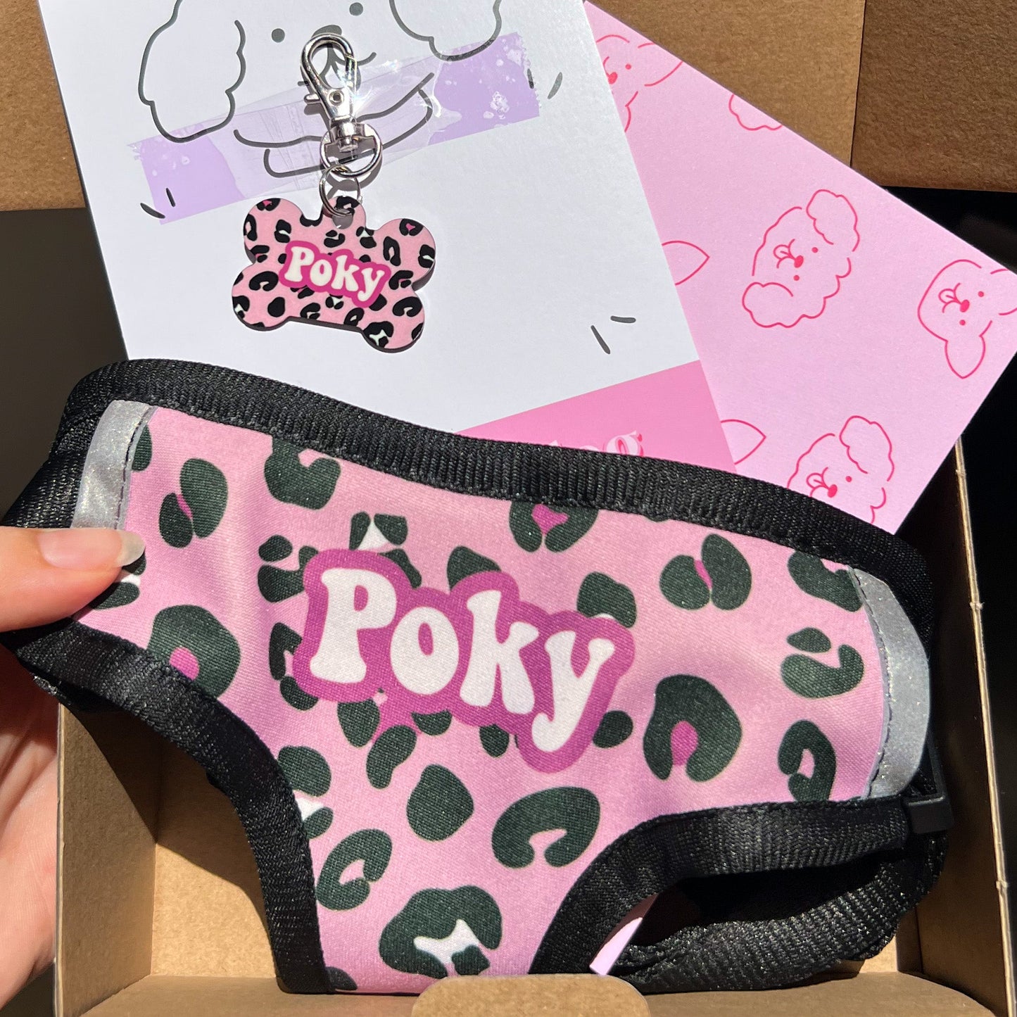 Chapa LEOPARD rosa