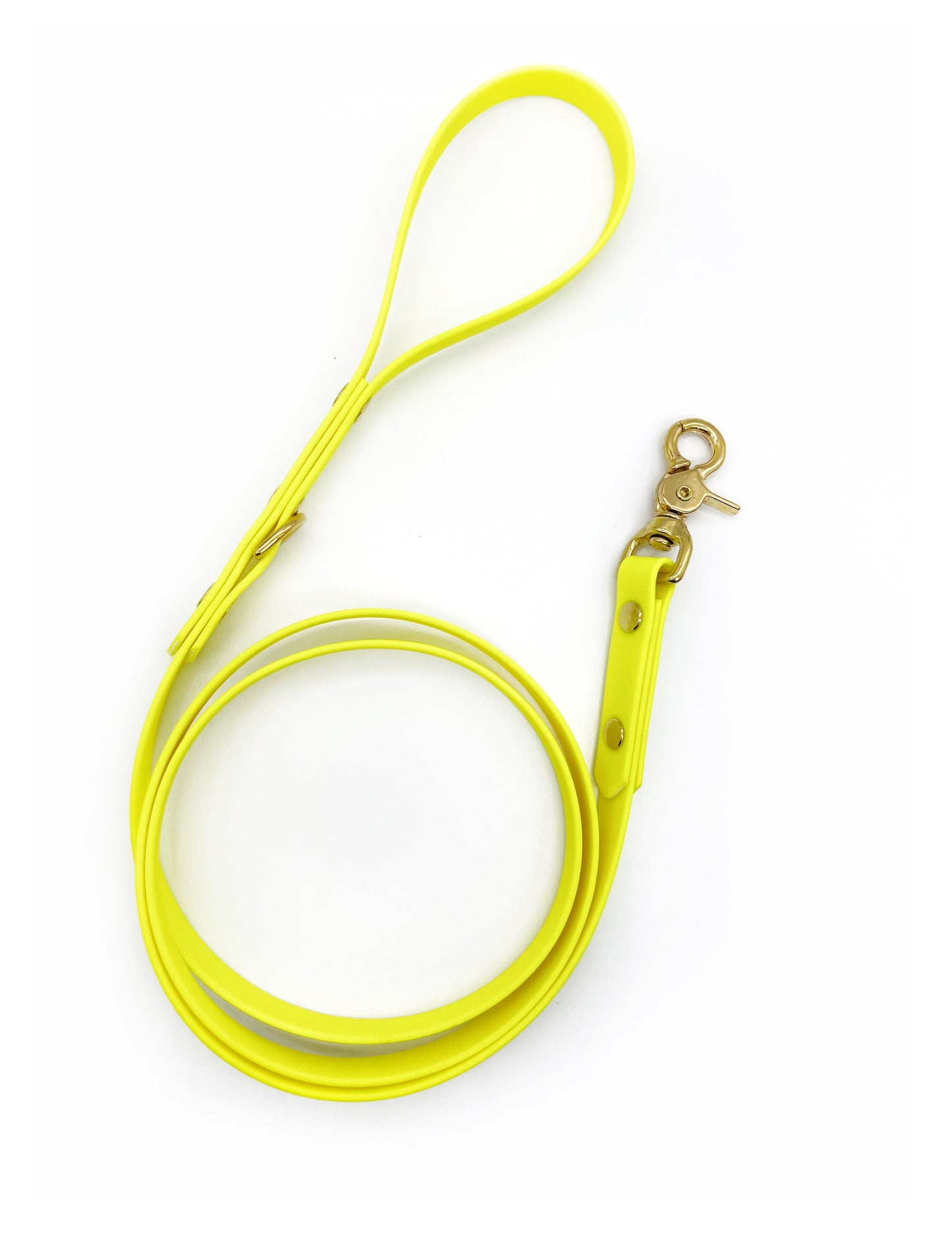 Correa cuero vegano NEON LEMON