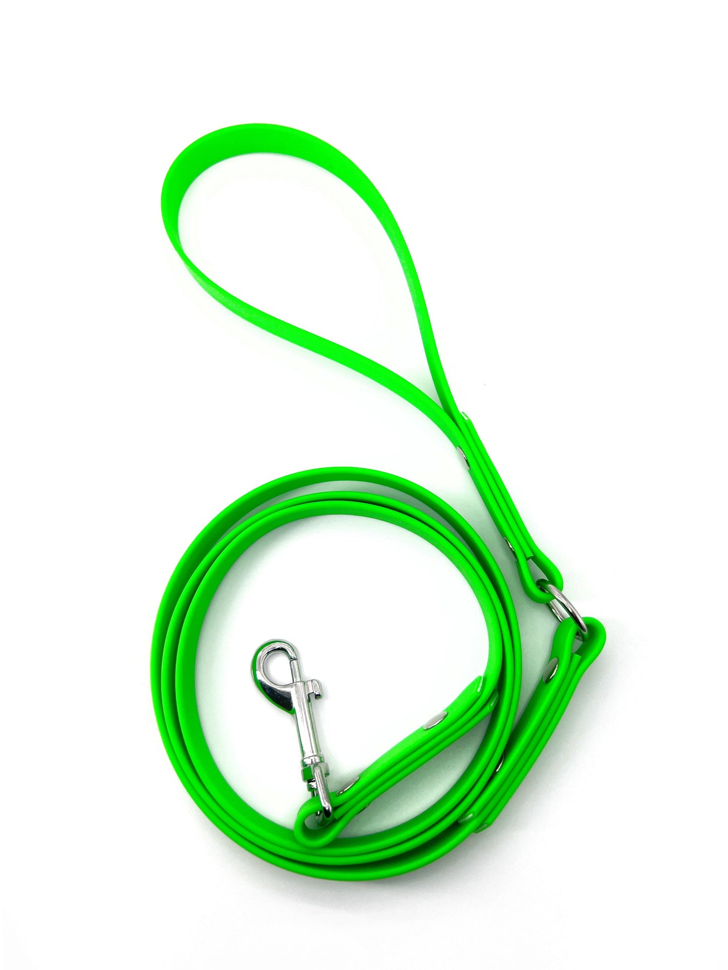 Correa cuero vegano NEON WASABI