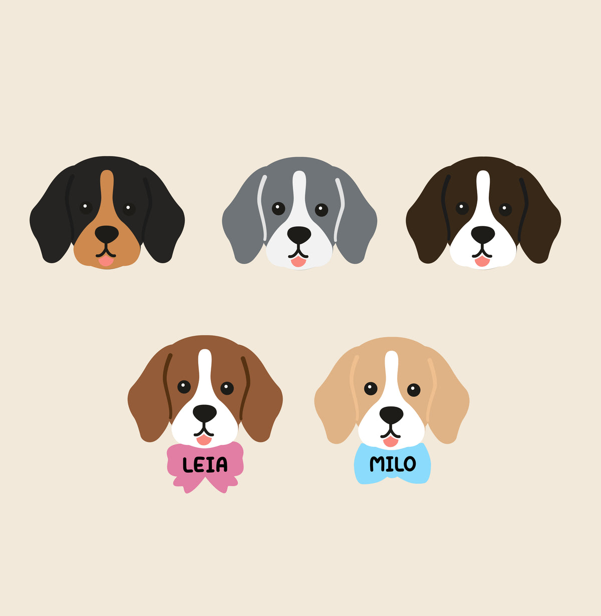 Beagle personalizado
