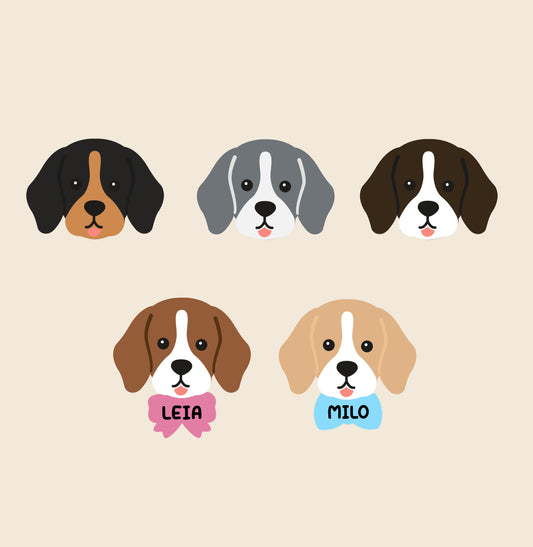 Beagle personalizado
