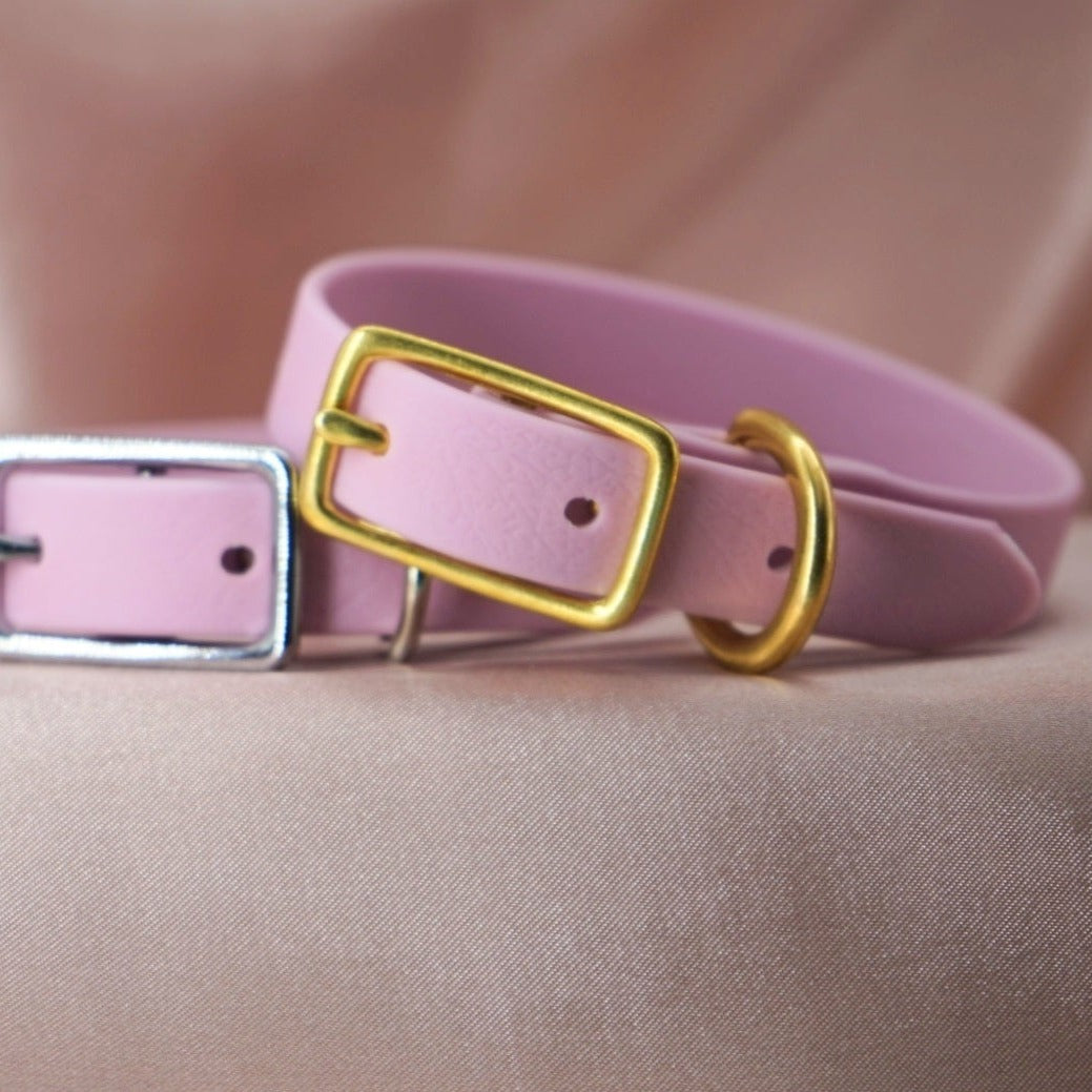 Collar cuero vegano LILAC