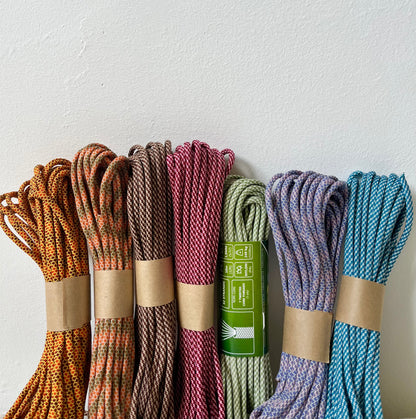 Collar Cuero Vegano y Paracord