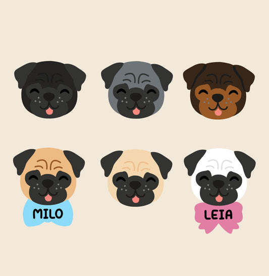 Pug personalizado