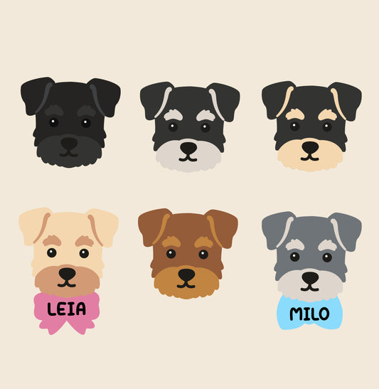 Schnauzer personalizado